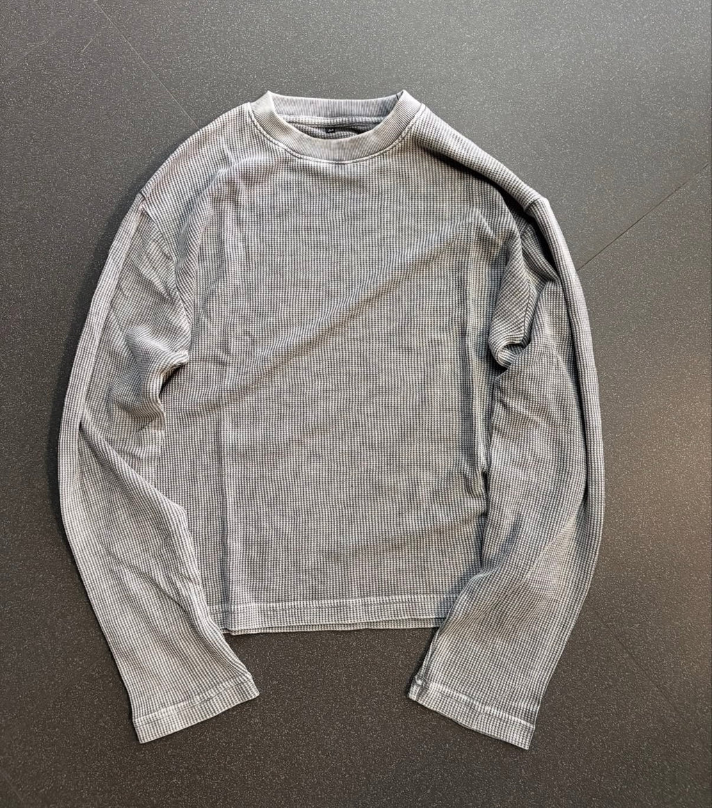 Acid Wash Waffle T-Shirt
