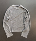 Acid Wash Waffle T-Shirt