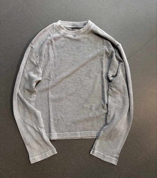 Acid Wash Waffle T-Shirt