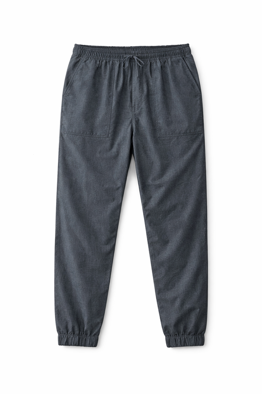 Dark Grey Relaxed Fit Jogger Pants