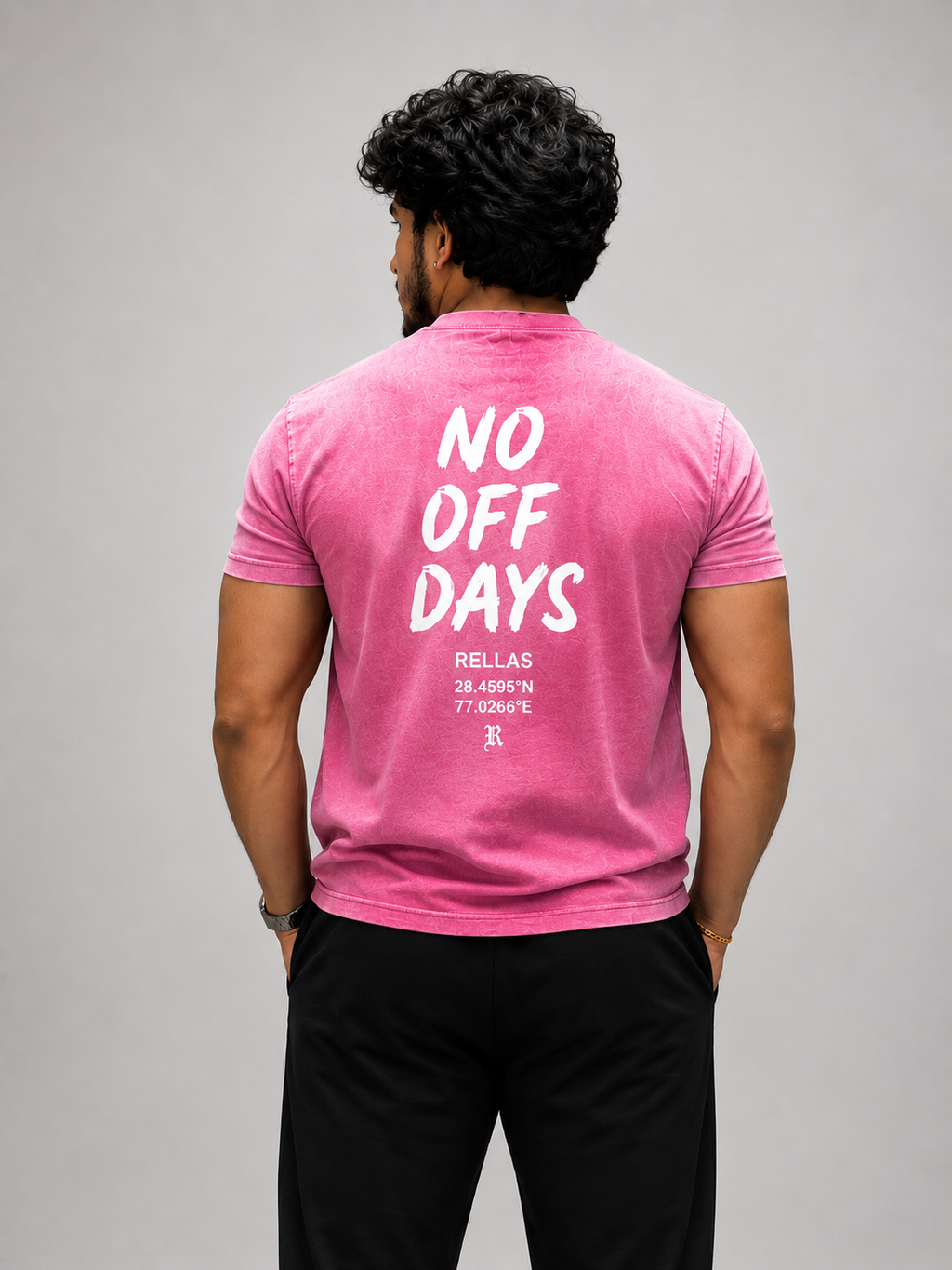 No Off Days Tee – Pink