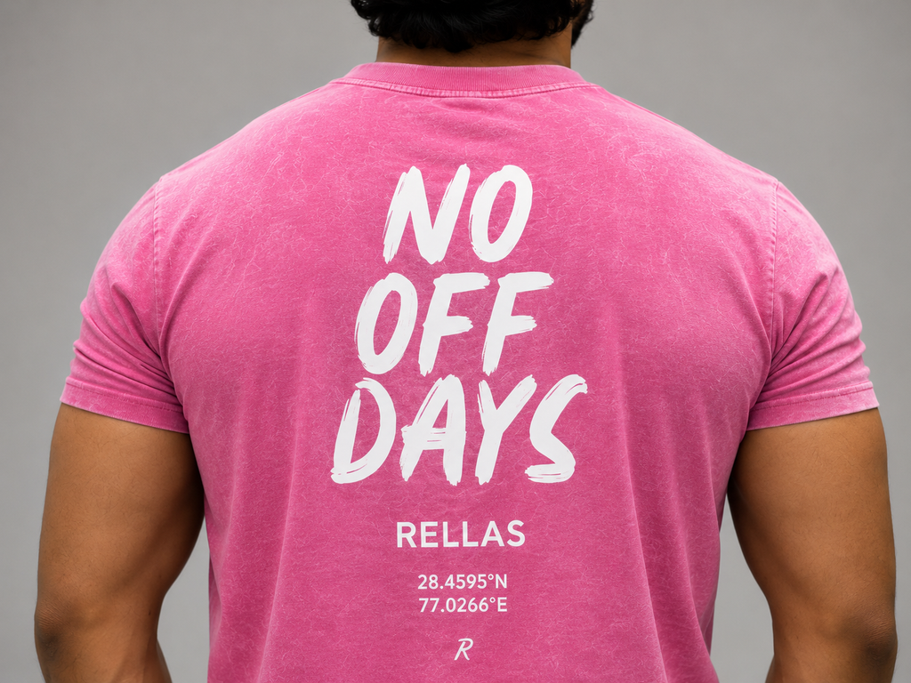 No Off Days Tee – Pink